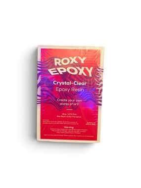 Crystal-Clear Epoxy Resin - Pink/Purple